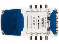 Smart MS 5/8 ES Satelliet multiswitch Ingangen (satelliet): 5 (4 satelliet / 1 terrestrisch) Aantal gebruikers: 8 geschikt voor Quad LNB - thumbnail