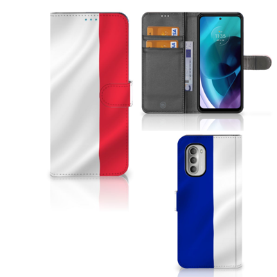 Motorola Moto G51 5G | Bookstyle Case | Frankrijk | Portemonnee hoesje