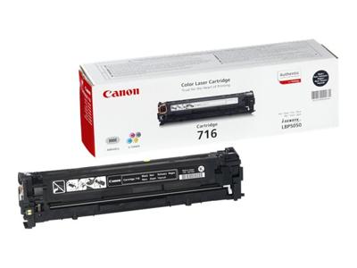 Canon Toner 716 BK Origineel Zwart 2300 bladzijden 1980B002