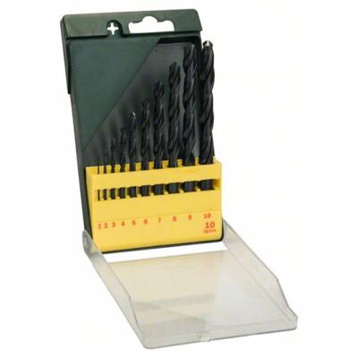 Bosch Accessoires 10-delige HSS-R metaalboorset | 2607019442 - 2607019442