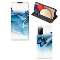 Samsung Galaxy M02s | A02s | Hoesje maken | Vlinders - thumbnail