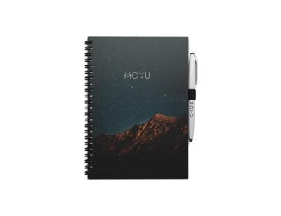 MOYU Uitwisbaar notitieboek - hardcover a5 - midnight mountain MOYU Uitwisbaar notitieboek - hardcover a5 - midnight mountain