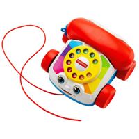 Fisher-Price peutertelefoon - met trektrouw - speelgoedtelefoon - thumbnail