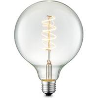 Edison Vintage LED lamp E27 LED filament lichtbron, Spiraal Globe G95, 9.5/9.5/13.5cm, Helder, Retro LED lamp Dimbaar, 4W 280lm 3000K, warm wit licht, geschikt voor E27 fitting - thumbnail