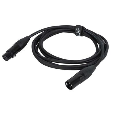 DAP FLX09 DMX-kabel XLR 3-pins M-F 0.75 meter