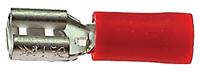 Bofix Kabelschoen plat 2.8 mm. vrouw rood - thumbnail
