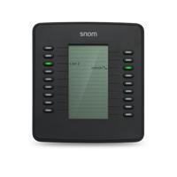 Snom D7 USB uitbreidingsmodule voor D7xx telefoons (High-definition zwart-wit display met achtergrondverlichting, daisy chain met maximaal 3 modules), Zwart, 00004011 - thumbnail