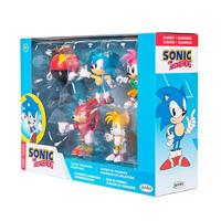 Sonic the Hedgehog figurenset - 6 stuks - thumbnail