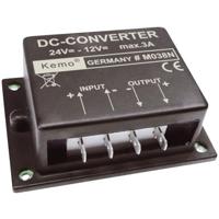 Kemo Spanningsomvormer Module Ingangsspanning (bereik): 24 - 26 V/DC Uitgangsspanning (bereik): 12 V/DC (max.) 3 A - thumbnail