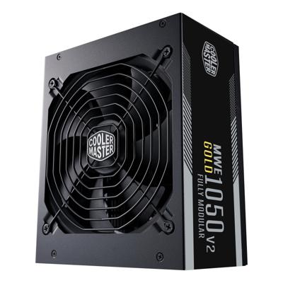 Cooler Master mpe-a501-afcag-eu mwe gold v2, atx 1050 w, rtx ready, 140 mm, 90%, 2200 rpm, black