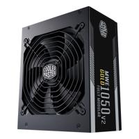 Cooler Master mpe-a501-afcag-eu mwe gold v2, atx 1050 w, rtx ready, 140 mm, 90%, 2200 rpm, black - thumbnail