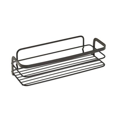 Metaltex doucherek 26x10x6 cm zwart - thumbnail