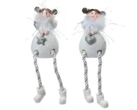 Kaemingk Engel 5x4.8x16cm wit - thumbnail