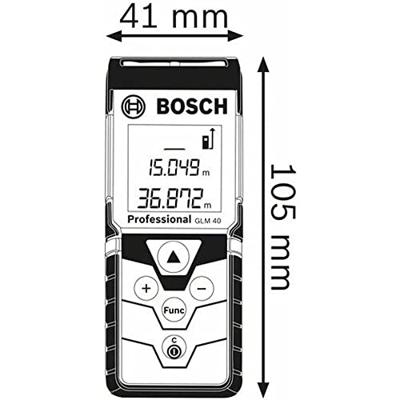 Bosch afstandmeter GLM40(IP54)- - thumbnail