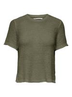 Only Sunny Gebreide T-shirt - thumbnail