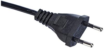 Akyga Stroom Aansluitkabel [1x Apparaatbus C7 - 1x Euro-stekker] 3.00 m Zwart