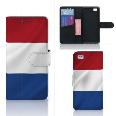 Huawei Ascend P8 Lite | Bookstyle Case | Nederlandse Vlag