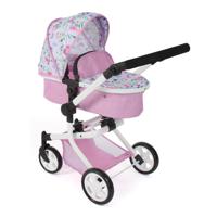 Combi-poppenwagen Mika - Flowers - thumbnail