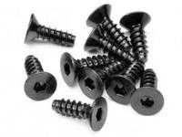 Tp flat head screw m4x12mm (hex socket/10pcs) - thumbnail