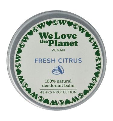 We Love The Planet Fresh Citrus Deodorant Balm We Love The Planet Fresh Citrus Deodorant Balm