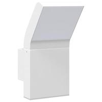 VidaXL Buitenwandlamp led gegoten aluminium wit - thumbnail