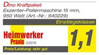 Dino KRAFTPAKET Exzenter 15mm 950 W 640229 Excentrische polijstmachine 230 V 950 W 1500 - 4800 omw/min 150 mm - thumbnail