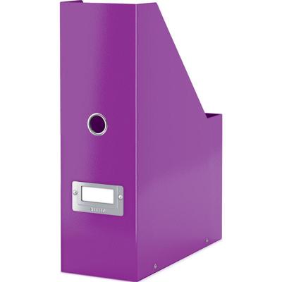 Leitz tijdschriftenhouder Wow Click & Store paars