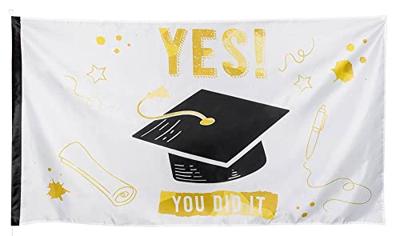 Geslaagd Vlag Wit Yes You Did It