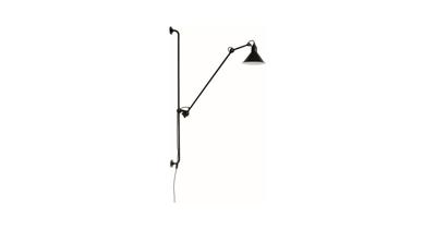 DCW Editions Lampe Gras N214 Wandlamp - Zwart