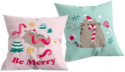 Pusheen Be Merry sierkussen 40 x 40 cm Pusheen Be Merry sierkussen 40 x 40 cm