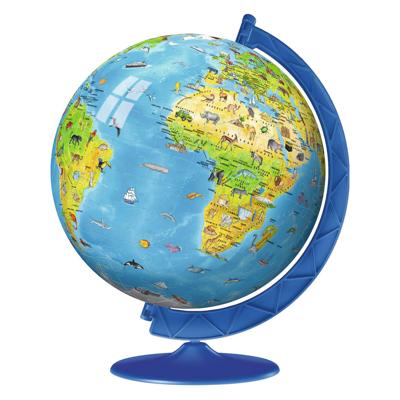 Ravensburger - xxl 3d kinderglobe 180st. Ravensburger - xxl 3d kinderglobe 180st.