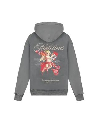 Malelions Angel Hoodie Mm1-aw25-49 Hoodies 848 Acid Wash