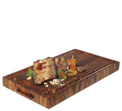 ZASSENHAUS - Keukenhulpen - Hakblok 45x25cm Acacia