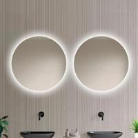 Loxa - Ronde Badkamerspiegel Lena met Led 50cm - Dimbaar - Condensvrij vlak - Duurzame kwaliteit - Eenvoudige installatie - thumbnail