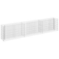 VidaXL Gabion plantenbak verhoogd 270x30x60 cm gegalvaniseerd staal - thumbnail