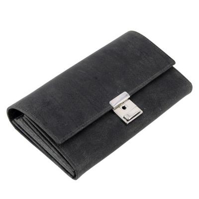 Alassio JU-42196 Kelnerportefeuille Hunter Leer Grijs 18,5x9,5 Cm Alassio JU-42196 Kelnerportefeuille Hunter Leer Grijs 18,5x9,5 Cm