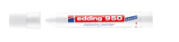 Viltstift edding 950 pasta rond 10mm wit - thumbnail