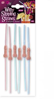 Nippende piemelrietjes