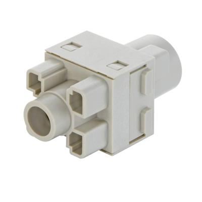 HARTING 09140013103 Dubbele module 1 Crimpen 1 stuk(s)