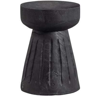 WOOOD Krukje 'Borre' kleur Zwart, Ø28cm