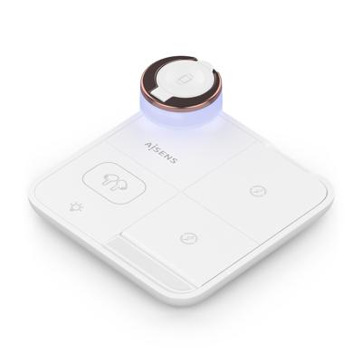 Draadloze oplader Aisens ASCH-15W4WC061-W 15 W Wit