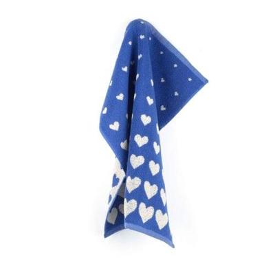 Bunzlau Castle Bunzlau Castle Hearts keukendoek 53x60 Royal Blue