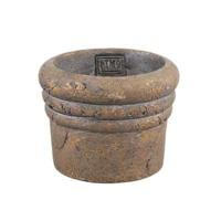 PTMD bloempot helena s bruin 12 cm | 12 stuks - thumbnail