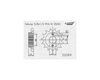 ESJOT Sprocket 520 15z racing - thumbnail