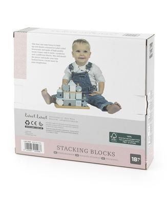 Label Label Stapelhuis roze