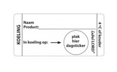 Daymark Etiket koeling (250 stuks)