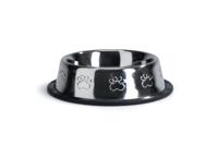 Hondervoerbak antislip met voetopdruk. 22 cm - thumbnail