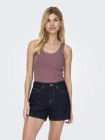 Only Onlsara Sharai Tank Top Jrs Noos Tanktops Rose Brown - thumbnail