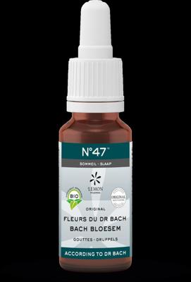 Bach Bloesem Bach bloesems mengeling 47 slaap bio 20 Milliliter