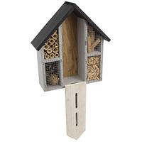 Insectenhotel Grijs 29cm - thumbnail